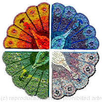 Peacock: The Four Elements