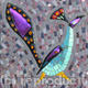 Purple Peacock