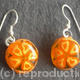Orange Earrings