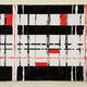 Red and Black | £160(sold) | 76 x 51cm | Acrylic on Canvas Red and Black