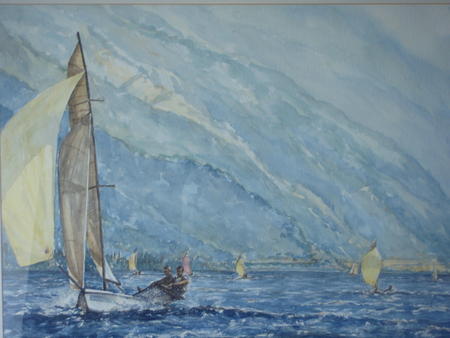 Sailing on Lake Garda