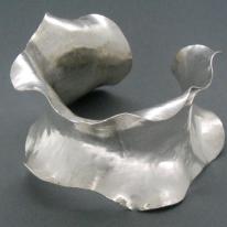 large silver cuff