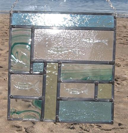 seethrough fish panel