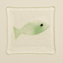 wee fish coaster/tile 