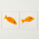 wee fish coaster/tile
