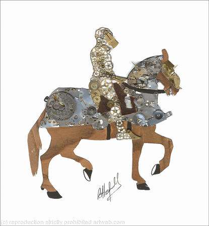 Knight on horseback
