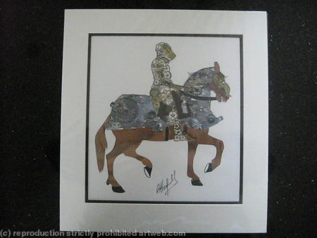 knight on horseback
