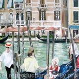 venice 3 - oil on boxed canvas