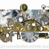 locomotive - watch parts on board