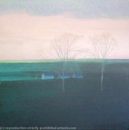 Evening,quiet houses
