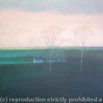 Evening,quiet houses