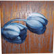 Tulips | | 61 x 61cm | oil on board with graphite Tulips