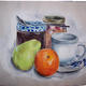 still life | | 46 x 61cm | acrylic on paper still life