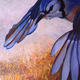 blue jay 2 | £260 | 31 x 31cm | oil blue jay 2