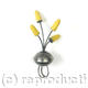 yellow and oxidised… | | | sterling silver and jesmonite yellow and oxidised…
