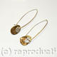 double layer earrings