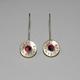 jewel ammunition earrings