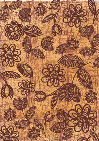 Ethnic floral design