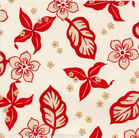 Red flower tropical