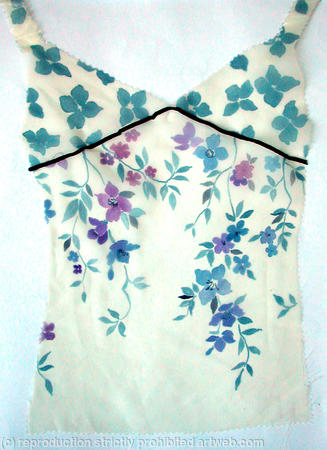 Hand painted top design