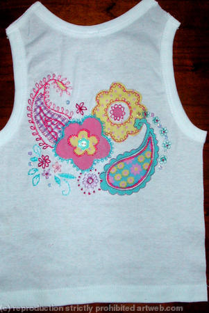 Floral paisley