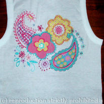 Floral paisley