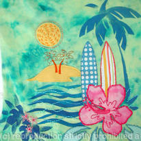 Childs print/embroidery Tshirt Design