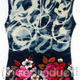 bleached denim border…
