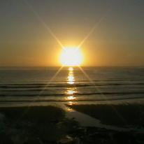 Last moments of the day