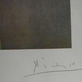 Picasso Original Signature - Cardboard