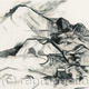 Nant Gwtheyrn | | 76 x 56cm | Charcoal Nant Gwtheyrn