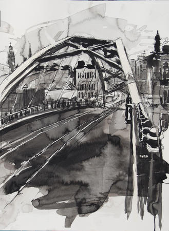 Trambridge from Park Square