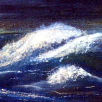 Angry sea
