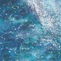 Wave crashing down