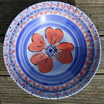 large red floral