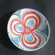 red/blue swirl | £45 | | large contemporary bowl in earthenware red/blue swirl