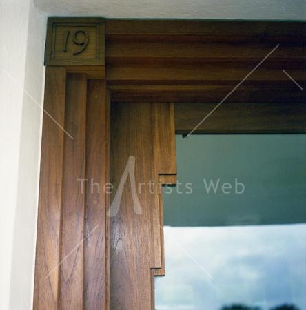 Art Deco style doors (detail)