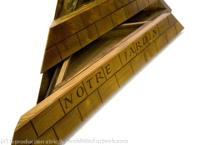 Pyramid Cabinet (detail)