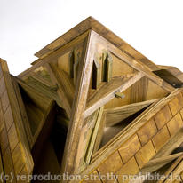 Pyramid Cabinet (detail)