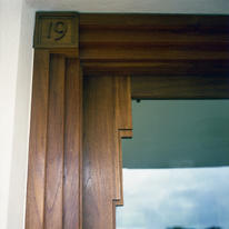 Art Deco style doors (detail)