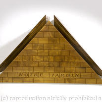 Pyramid Cabinet (detail)
