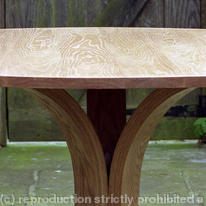 Circular Dining Table (detail)
