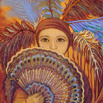 hidden Little Fan Dancer