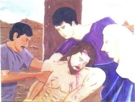 el sacrificio de jesus