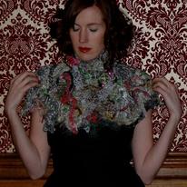 Embriodered neck piece