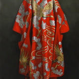 Scarlet Kimono II - Oil on linen