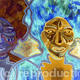 Abstracted Portrait… | | 41 x 51cm | Acrylic on canvas Abstracted Portrait…