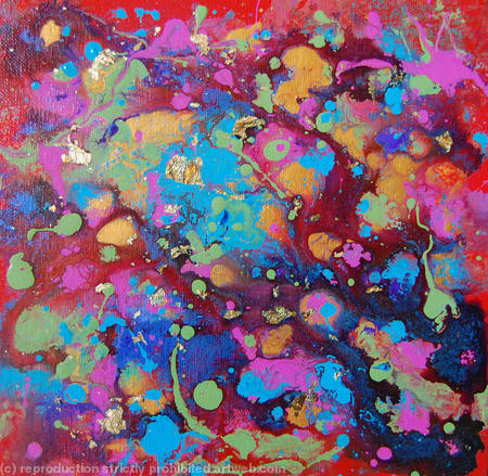 FLOW 36 - Contemporary Painting Original Abstract Canvas Art 
