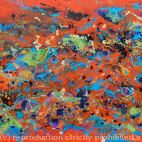 FLOW 31 - Contemporary Painting Original Abstract Canvas Art 
