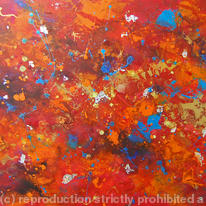Spiritual Voyage - Contemporary Abstract Painting
